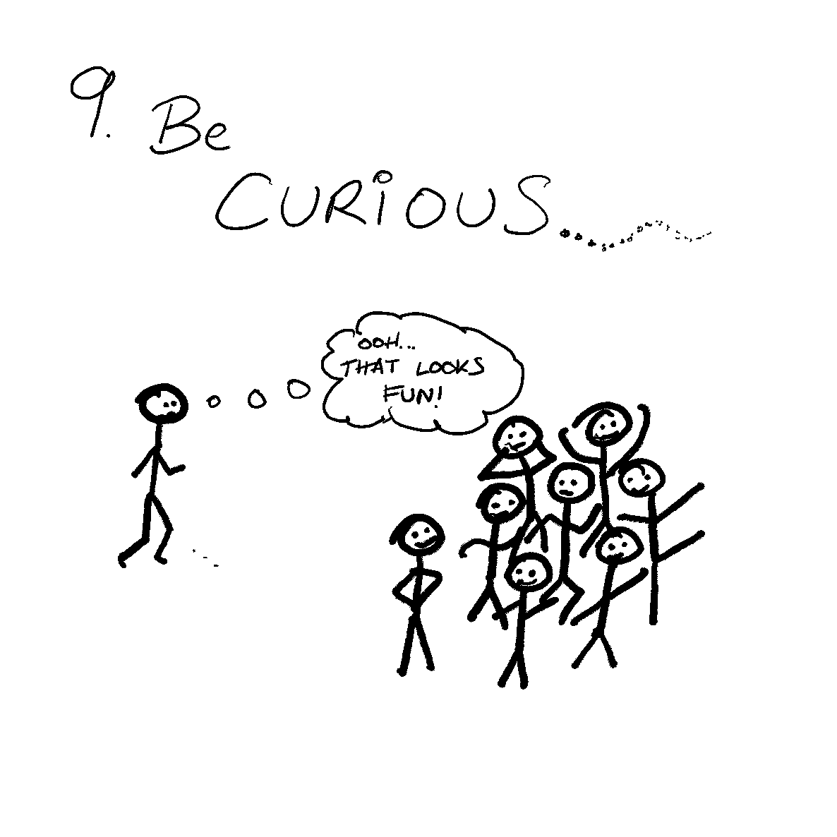 Yoga Class Rule 9: Be Curious
